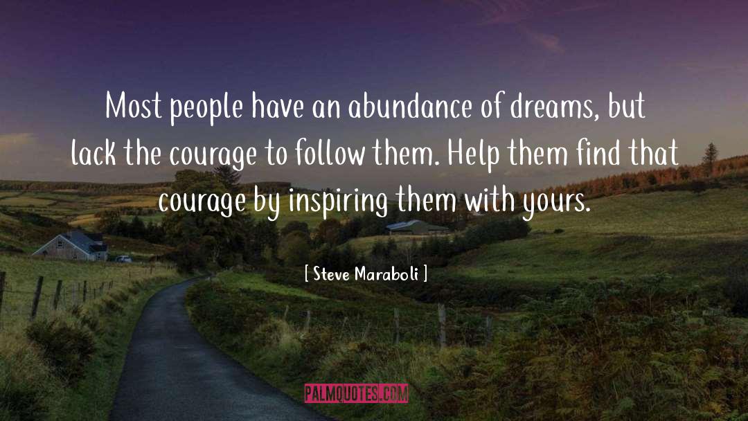Dreams Underfoot quotes by Steve Maraboli