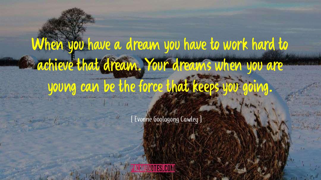 Dreams You Have quotes by Evonne Goolagong Cawley