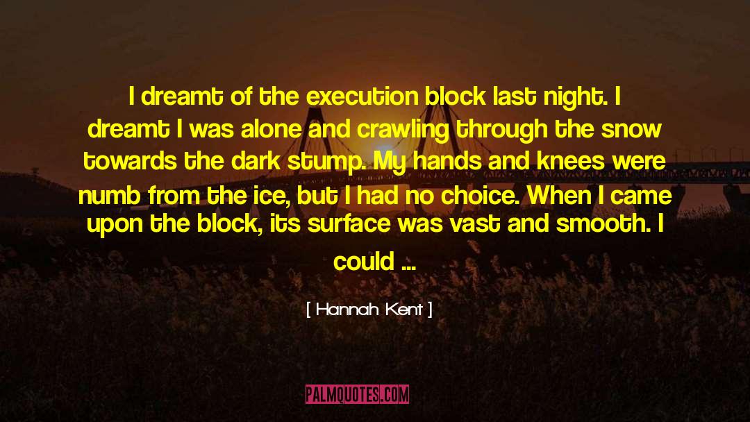 Dreamt I Was Awake quotes by Hannah Kent