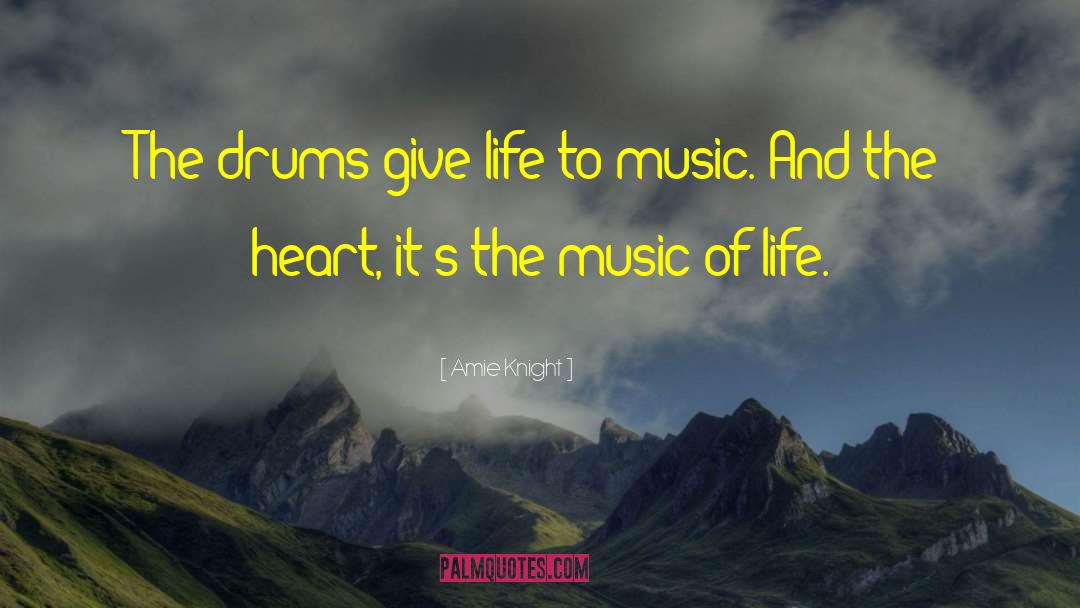 Dreamy Drums quotes by Amie Knight