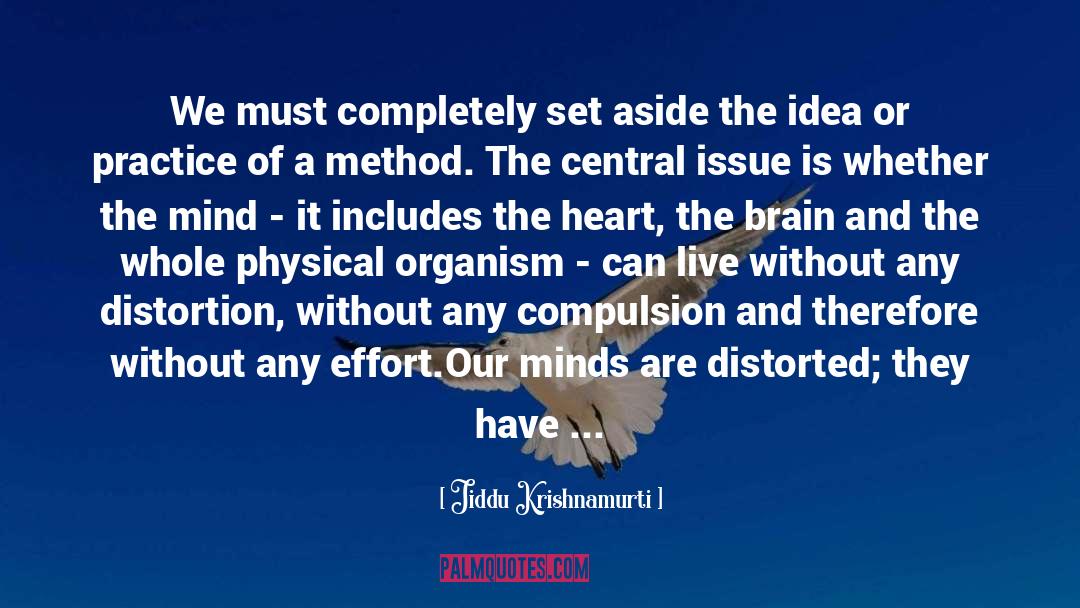 Dreamy Mind quotes by Jiddu Krishnamurti