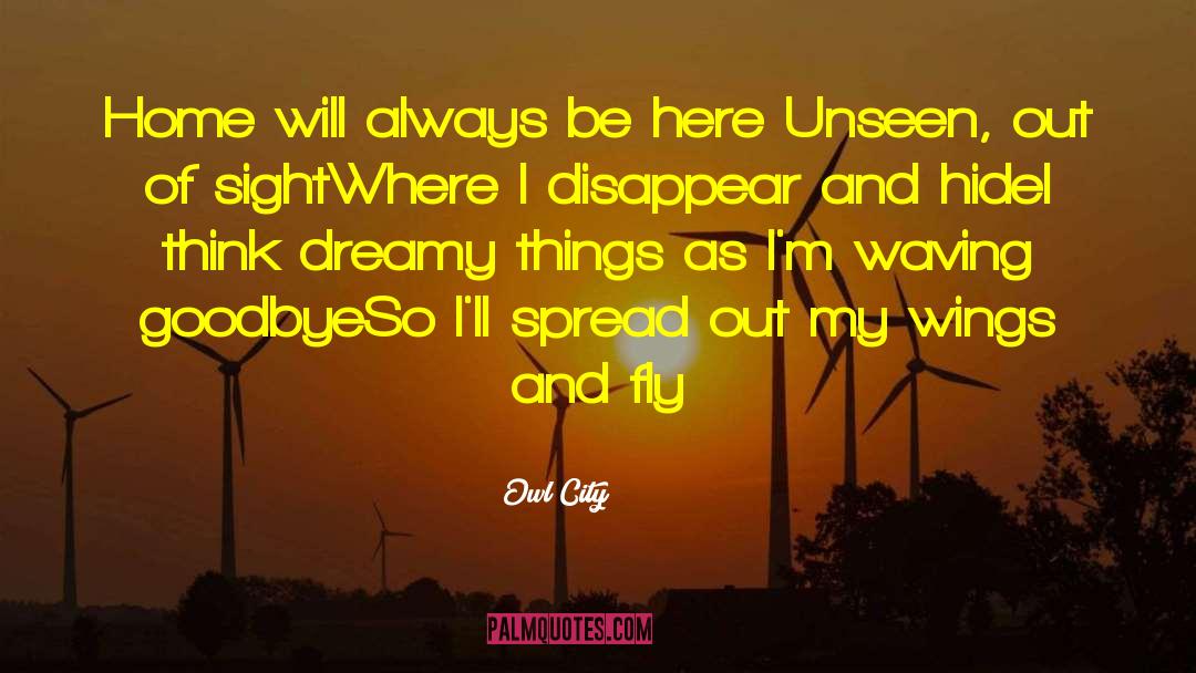 Dreamy quotes by Owl City