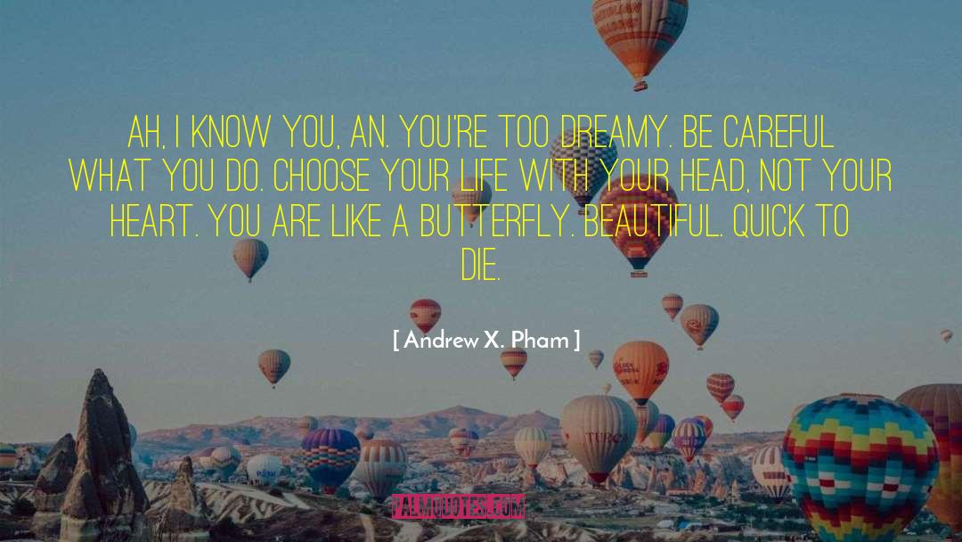 Dreamy quotes by Andrew X. Pham