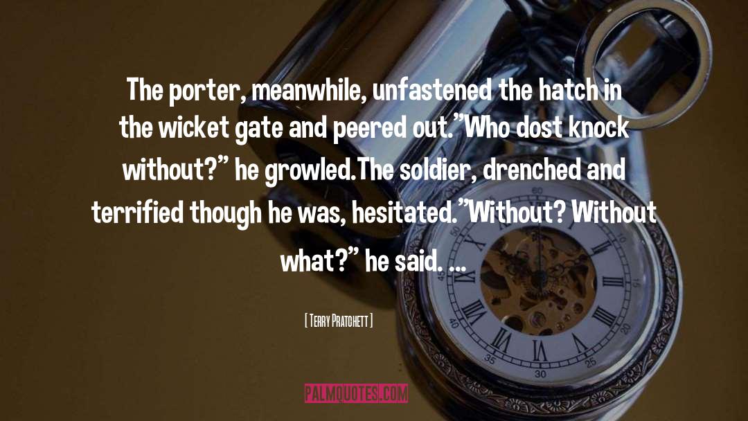 Drenched quotes by Terry Pratchett
