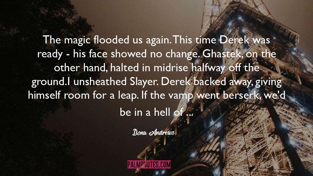 Drenched quotes by Ilona Andrews
