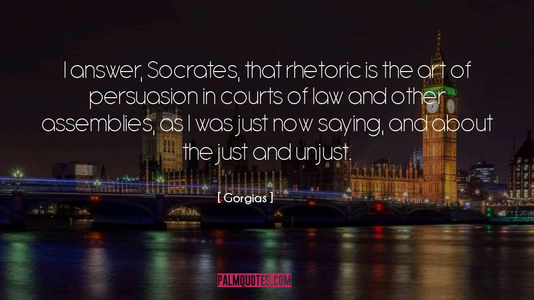 Drescher Law quotes by Gorgias