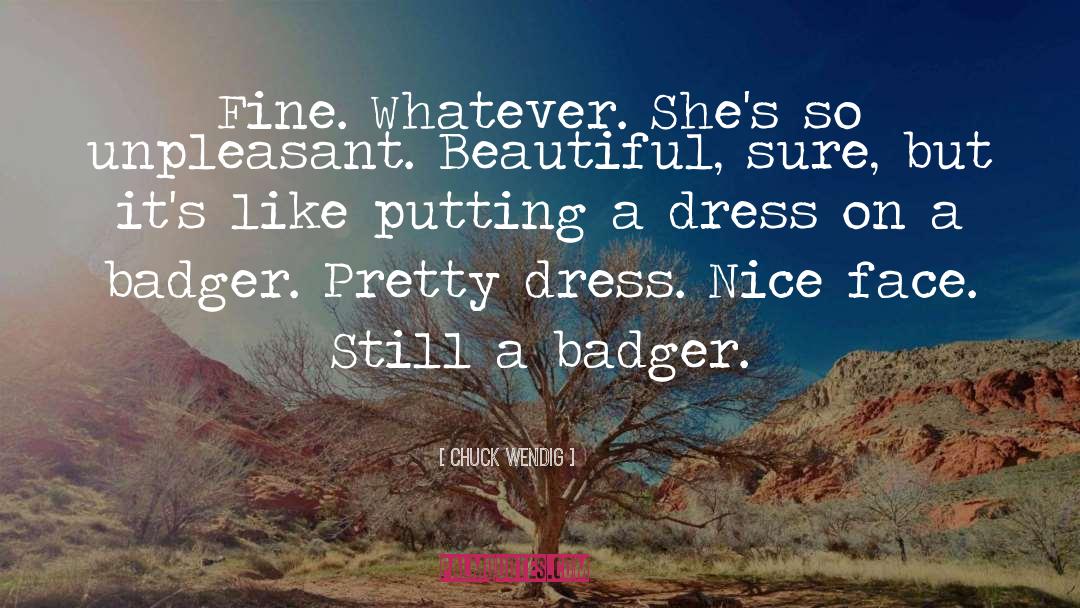 Dress Closet quotes by Chuck Wendig
