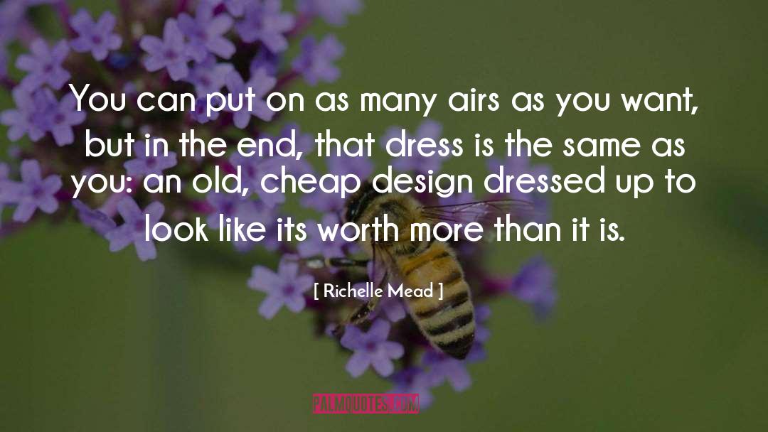 Dress Closet quotes by Richelle Mead