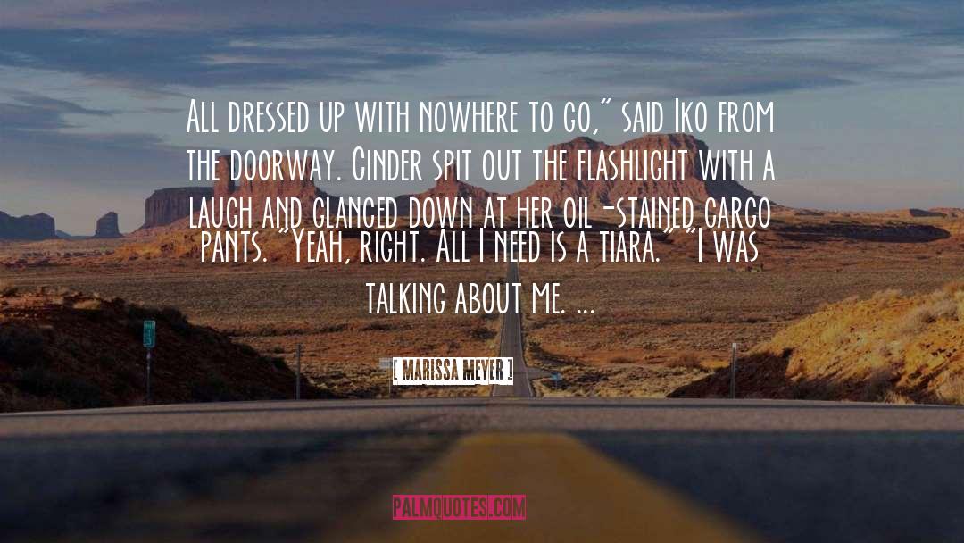 Dressed Up quotes by Marissa Meyer