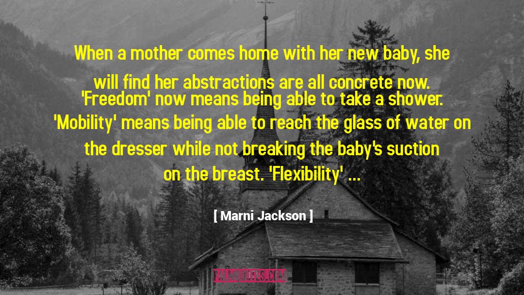 Dresser quotes by Marni Jackson