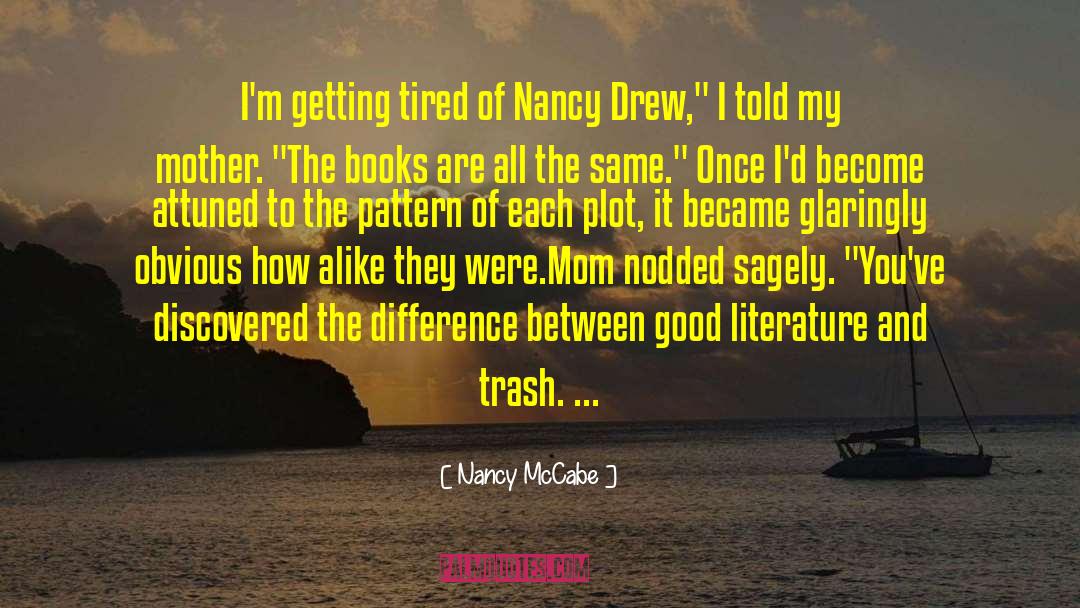 Drew Carmichael quotes by Nancy McCabe