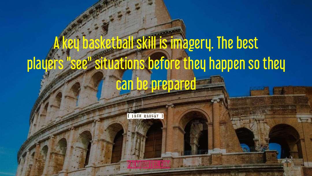 Dribbling A Basketball quotes by Jack Ramsay