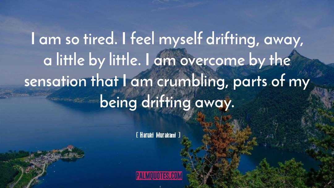 Drifting Away quotes by Haruki Murakami