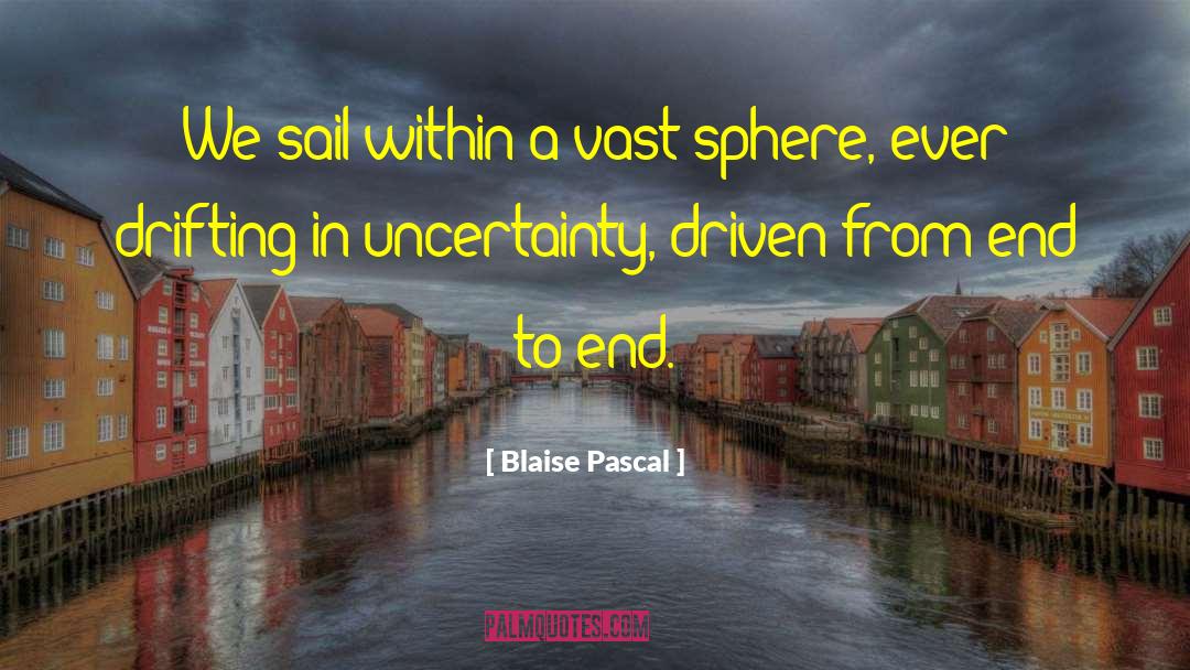 Drifting quotes by Blaise Pascal