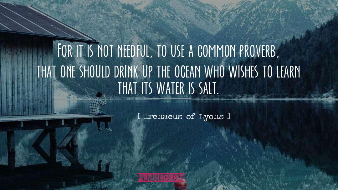 Drink Milk quotes by Irenaeus Of Lyons
