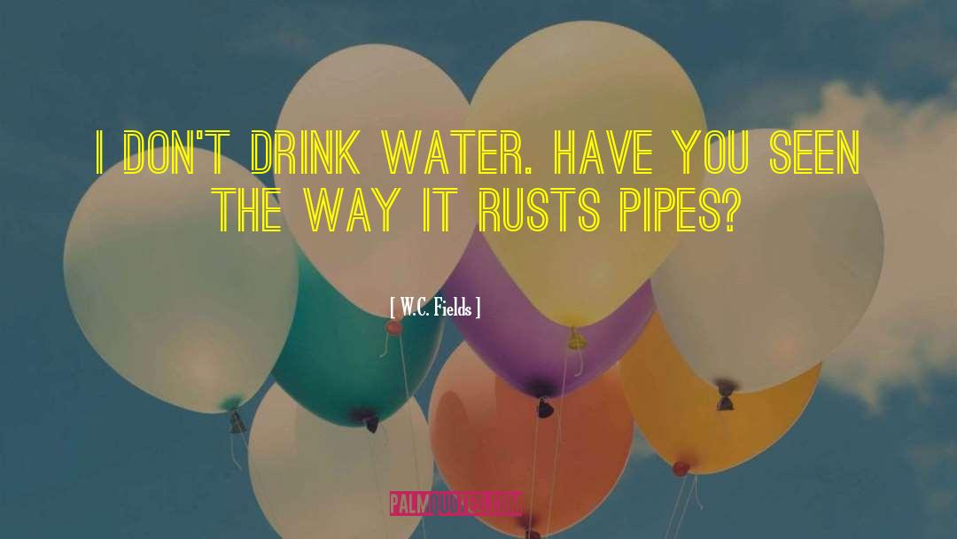 Drink Water quotes by W.C. Fields