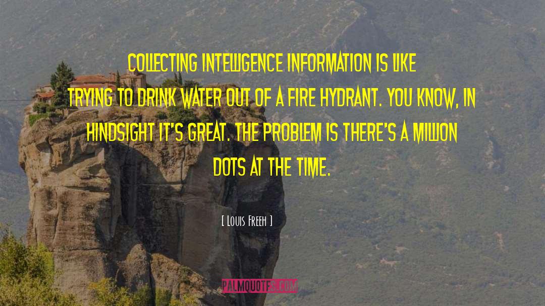 Drink Water quotes by Louis Freeh