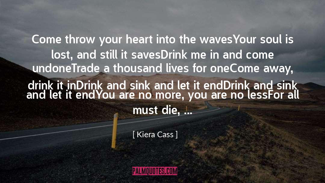 Drink Wisely quotes by Kiera Cass
