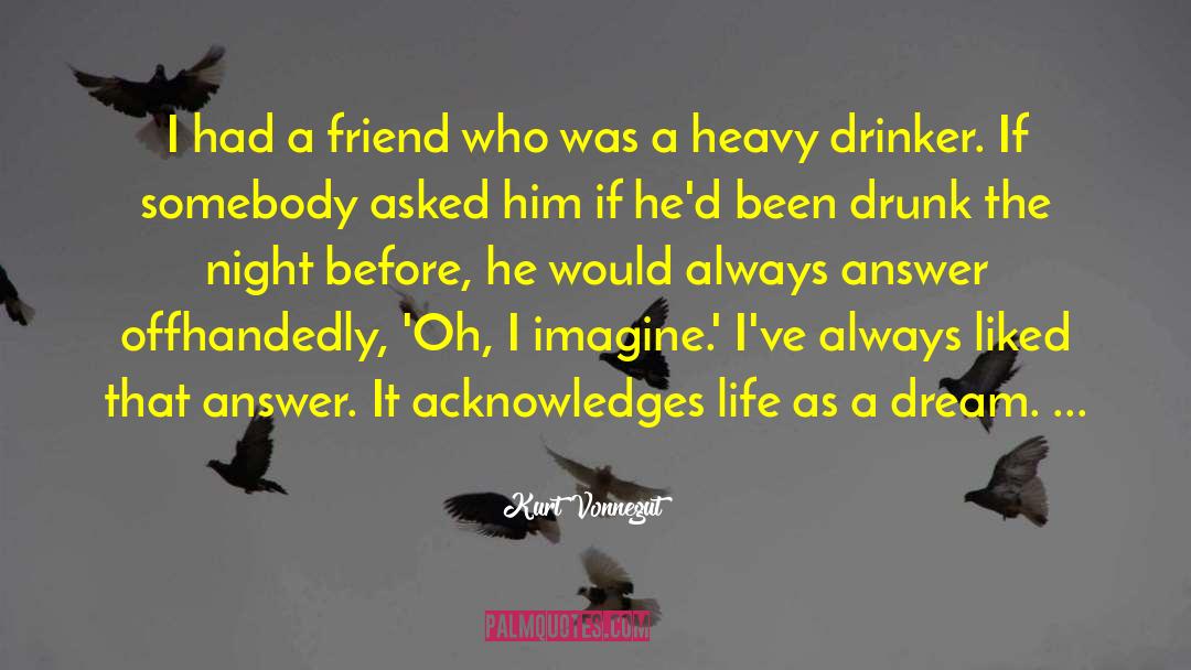 Drinker quotes by Kurt Vonnegut