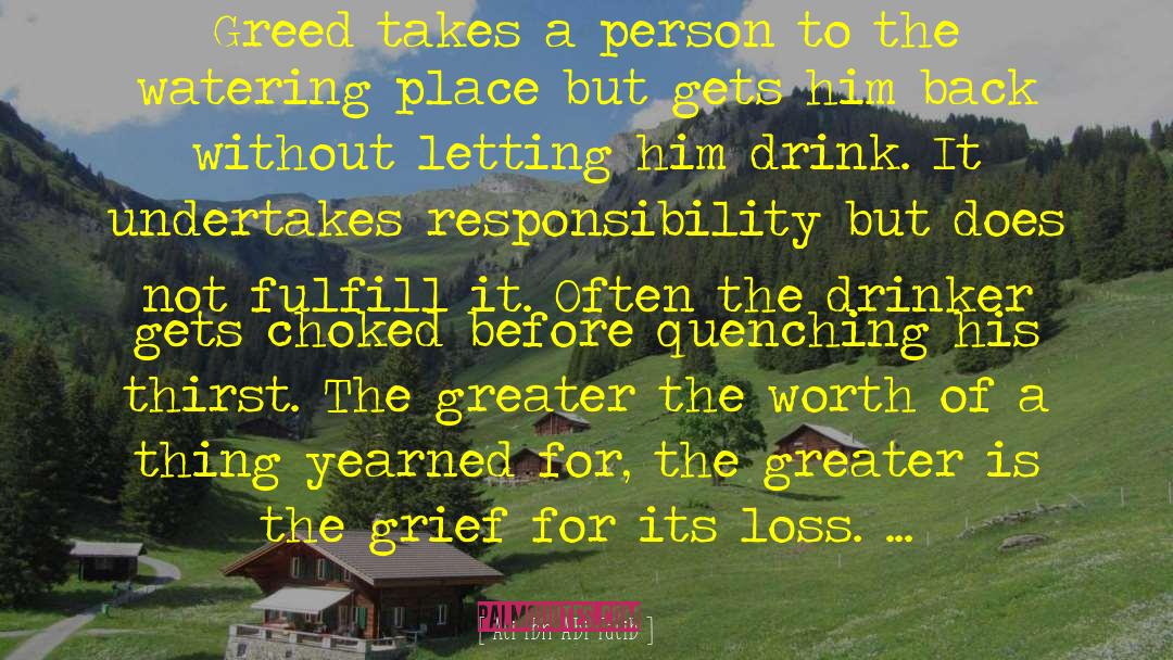 Drinker quotes by Ali Ibn Abi Talib