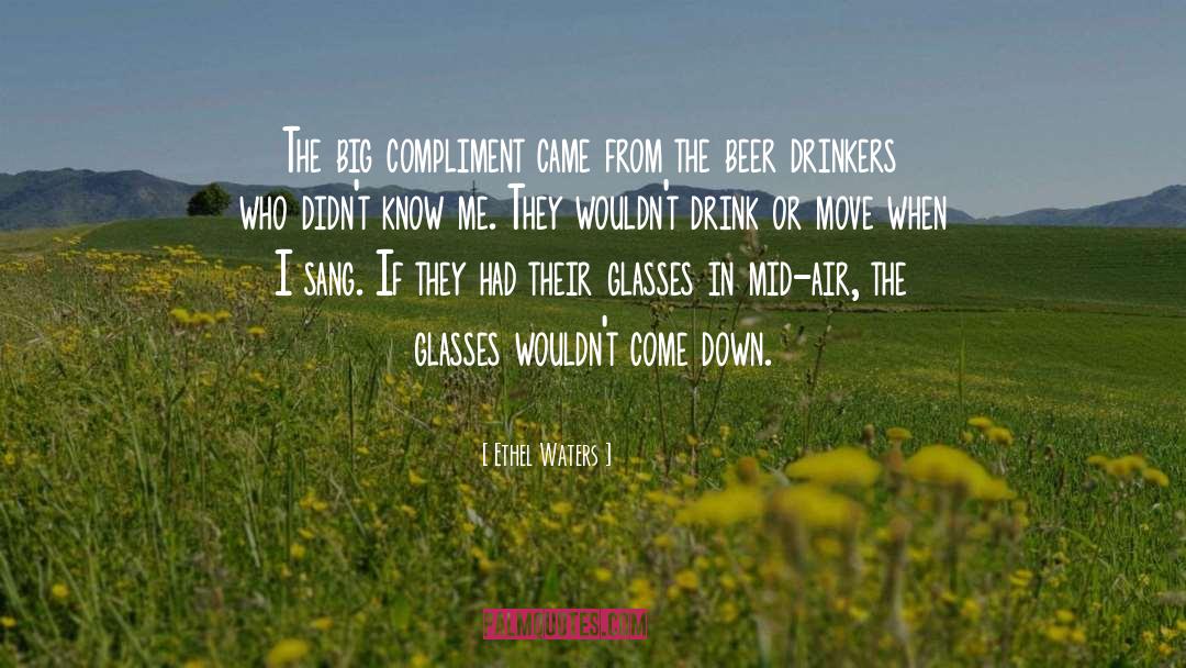 Drinkers quotes by Ethel Waters