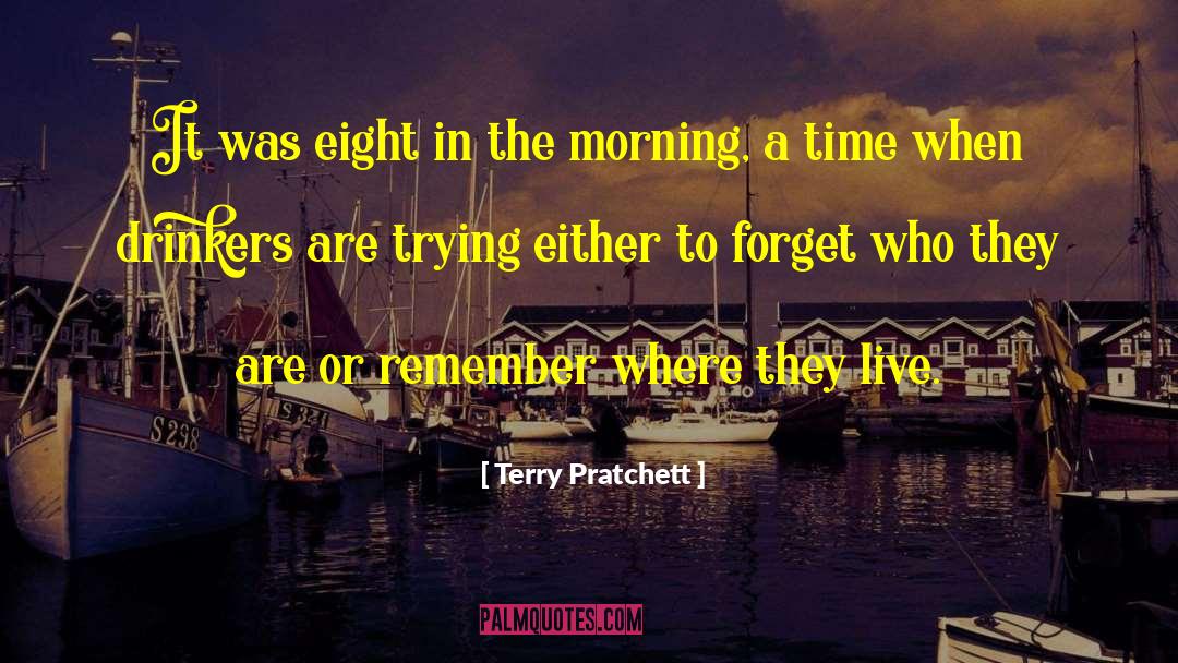 Drinkers quotes by Terry Pratchett