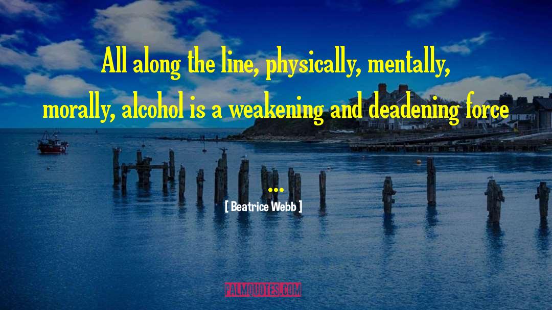 Drinking Alcohol quotes by Beatrice Webb