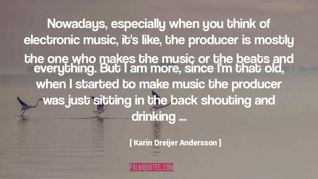 Drinking And Boating quotes by Karin Dreijer Andersson