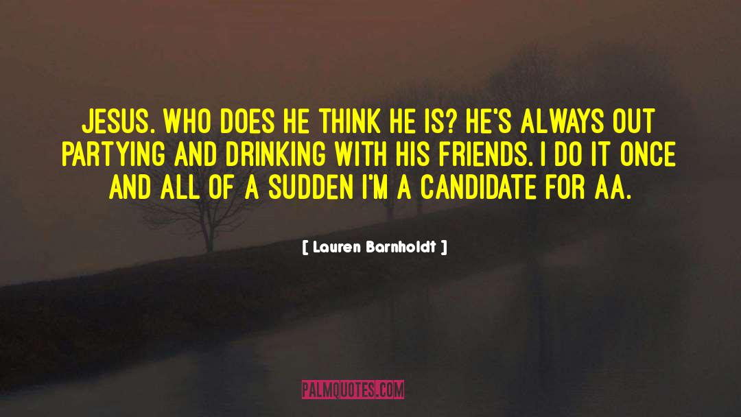 Drinking Bars quotes by Lauren Barnholdt