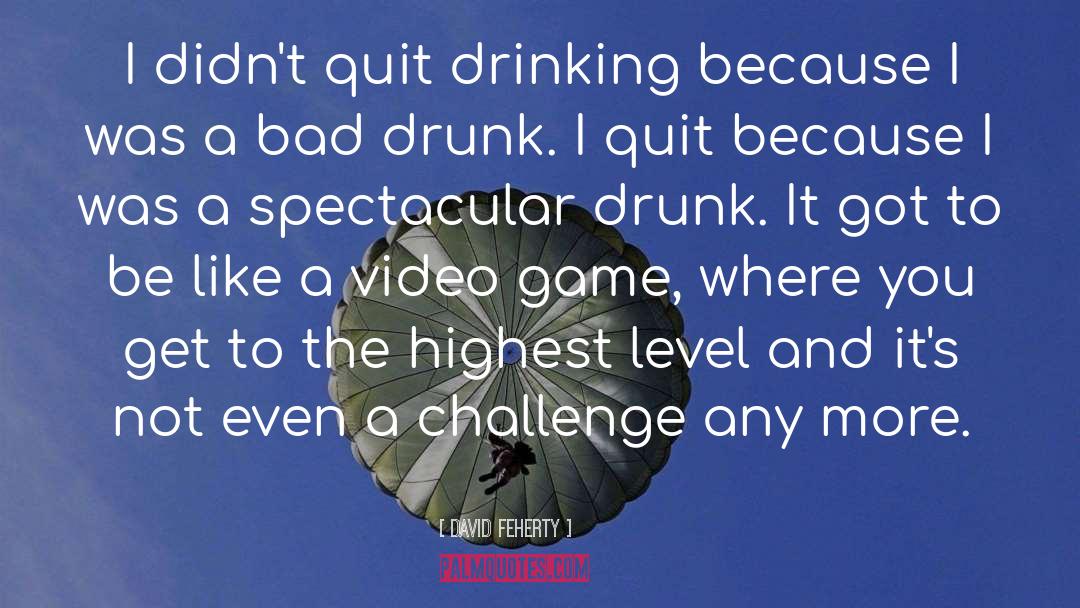 Drinking Games quotes by David Feherty