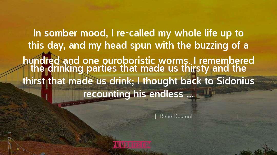 Drinking Party quotes by Rene Daumal