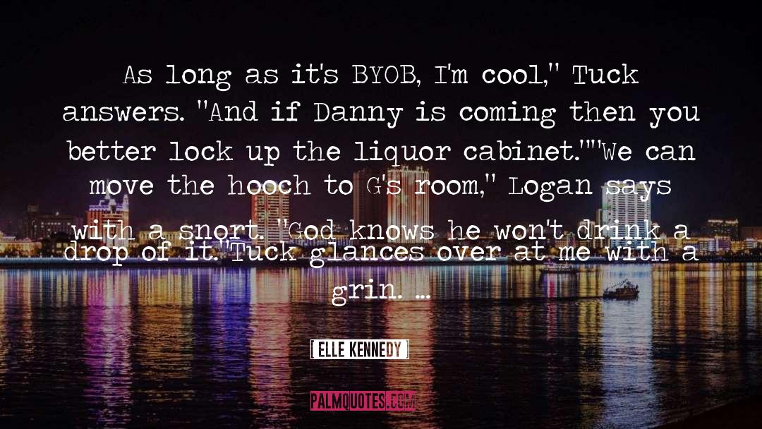 Drinking Whiskey quotes by Elle Kennedy