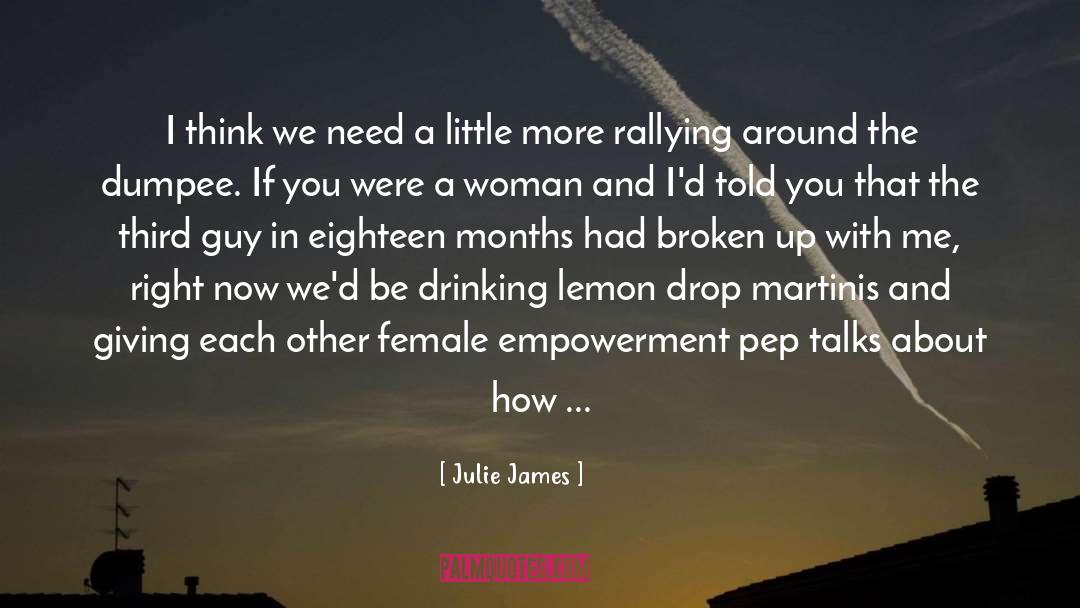 Drinking With The Blues quotes by Julie James