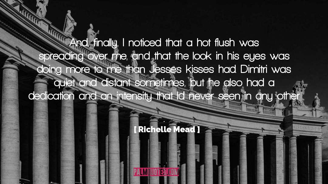 Drinks Kisses quotes by Richelle Mead