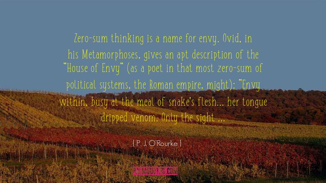 Dripped quotes by P. J. O'Rourke