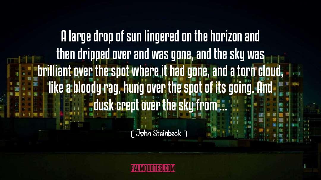 Dripped quotes by John Steinbeck