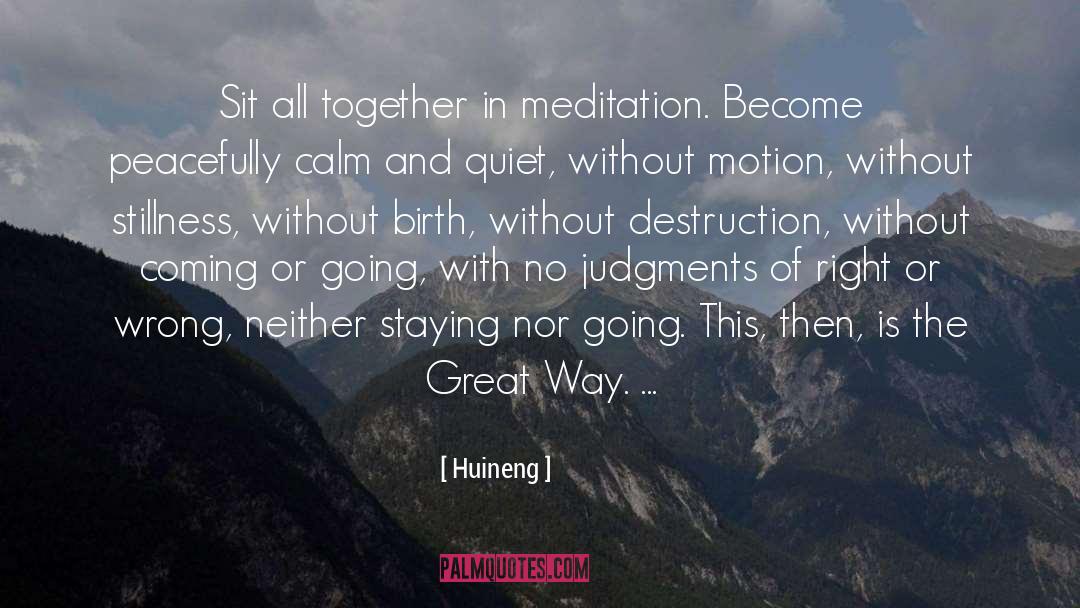 Drive And Determination quotes by Huineng