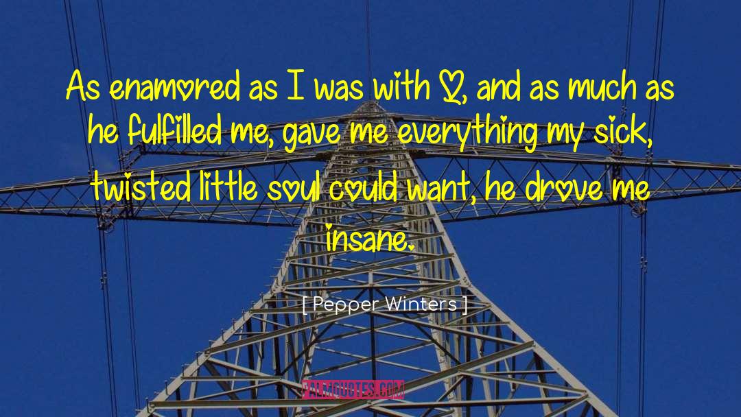 Driven Insane quotes by Pepper Winters