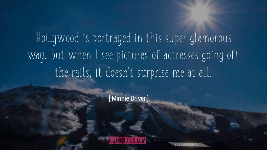 Driver S Lisence quotes by Minnie Driver