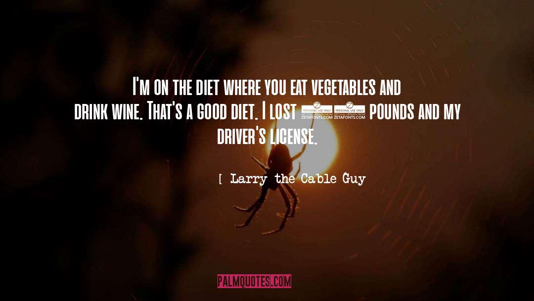 Drivers License quotes by Larry The Cable Guy