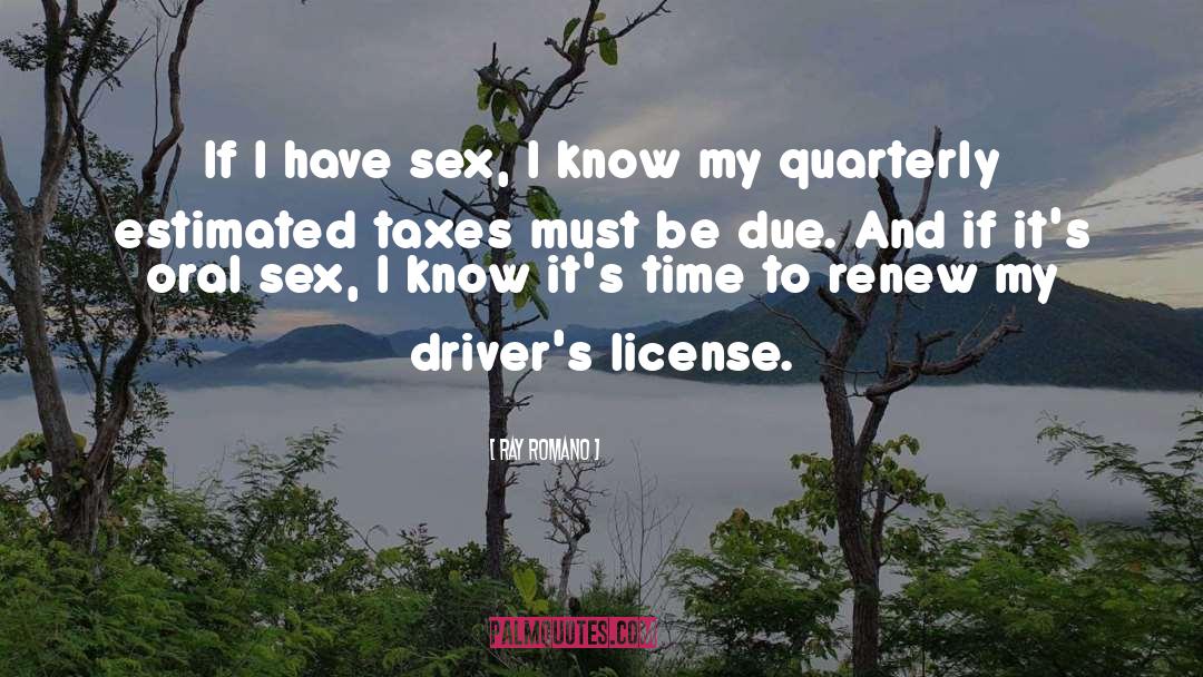 Drivers License quotes by Ray Romano