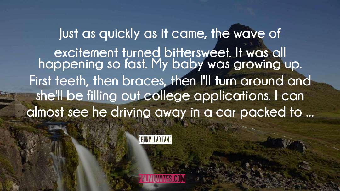 Driving Away quotes by Bunmi Laditan