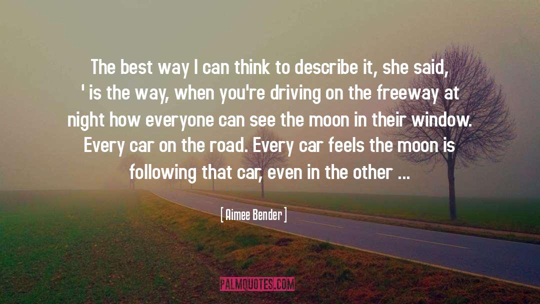 Driving Forces quotes by Aimee Bender