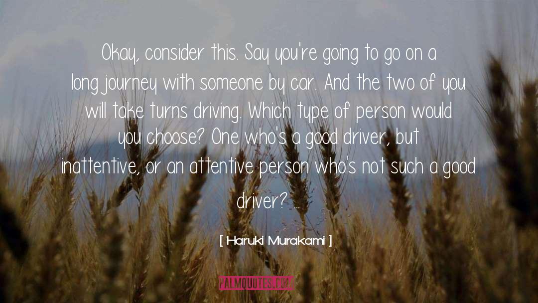Driving quotes by Haruki Murakami
