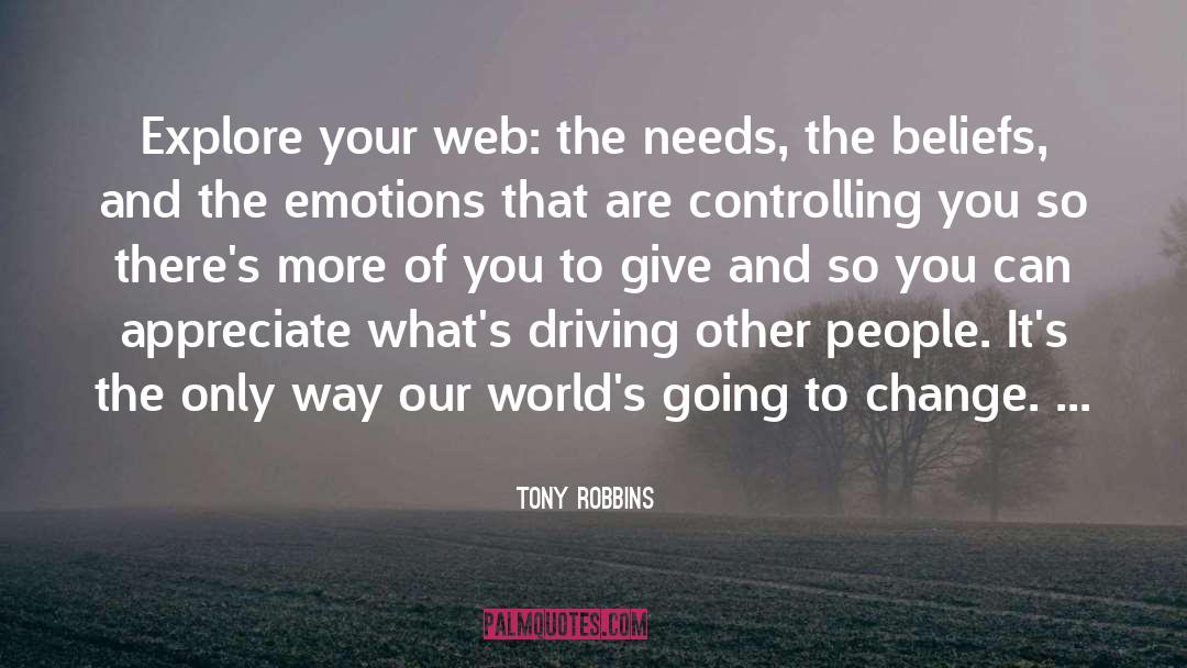 Driving quotes by Tony Robbins