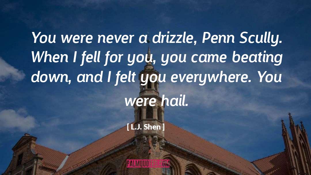 Drizzle quotes by L.J. Shen