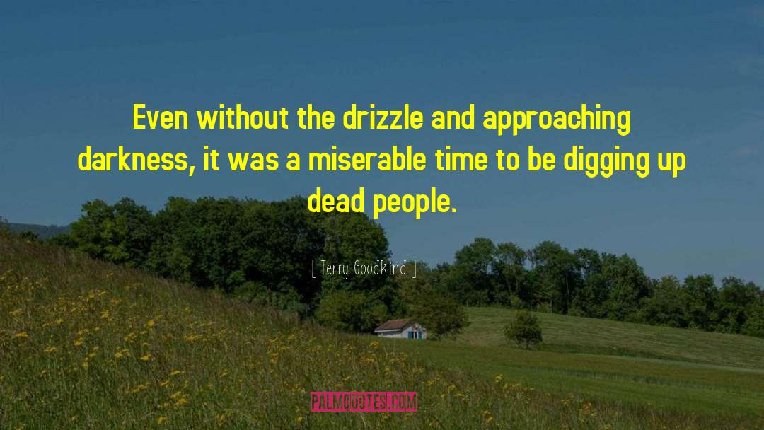 Drizzle quotes by Terry Goodkind