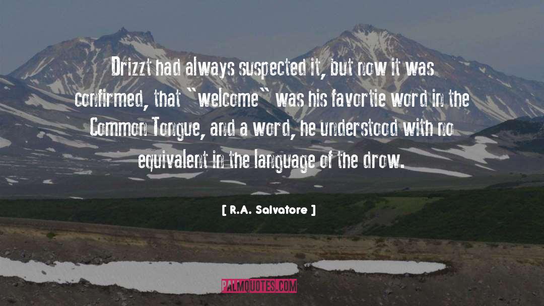 Drizzt quotes by R.A. Salvatore