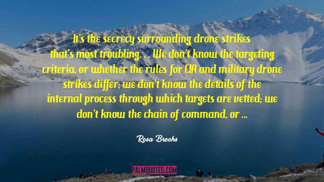 Drone Program quotes by Rosa Brooks