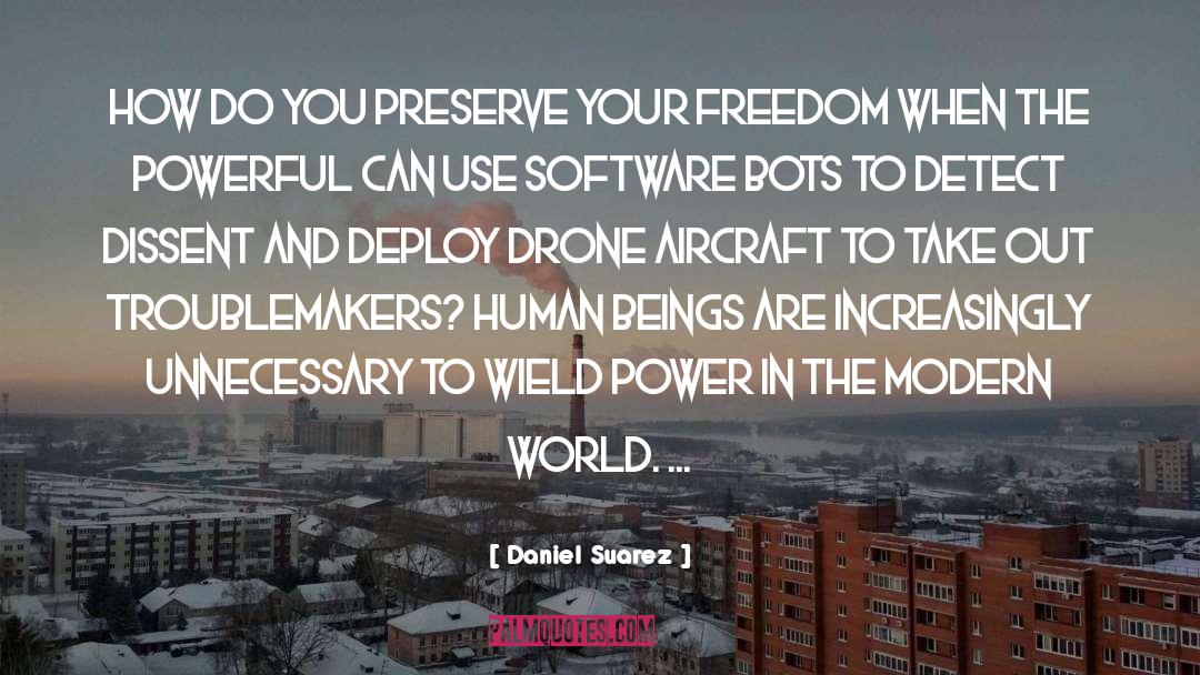 Drone quotes by Daniel Suarez